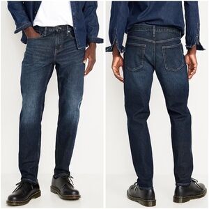 NEW Old Navy Men’s Athletic Taper Built-In Flex Jeans (Size 38)